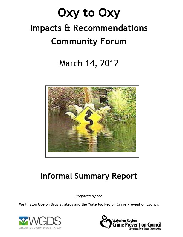 Report: Oxy to Oxy Impacts and recommendations Community Forum