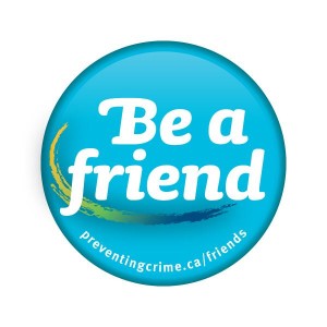 Be A Friend Button