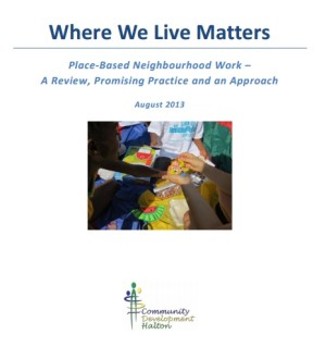 Report Cover: Where We Live Matters