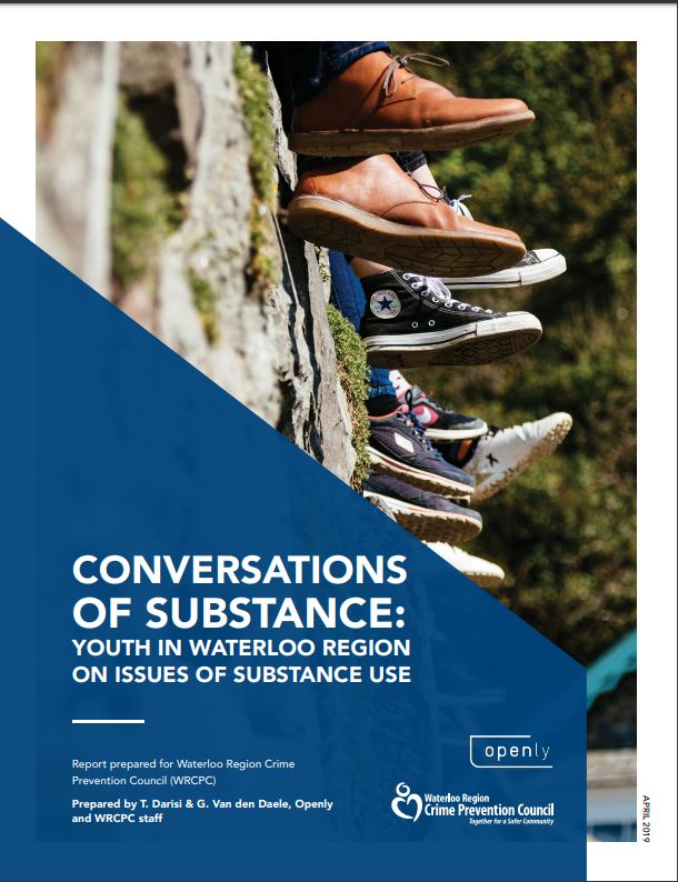 Report: Conversations of Substance: Youth in Waterloo Region on Issues of Substance Use