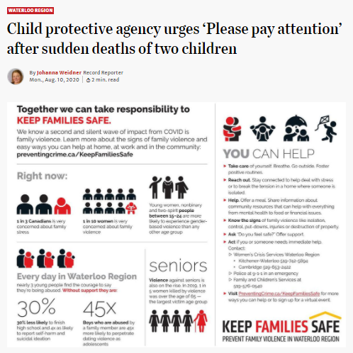 Article Image: Child protective agency urges 'Please pay attention' after sudden deaths of two children