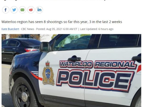CBC News – Recent gun violence in Waterloo region should spur preventative action, advocate says