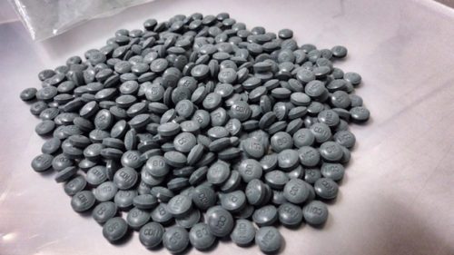 Fentanyl pills are shown in an undated police handout photo (THE CANADIAN PRESS/HO)